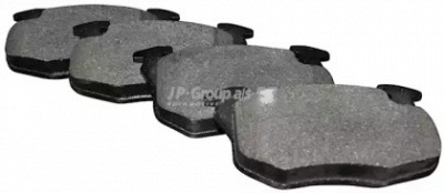 JP GROUP 4163603710 -  Колодки тормозные дисковые передние, комплект